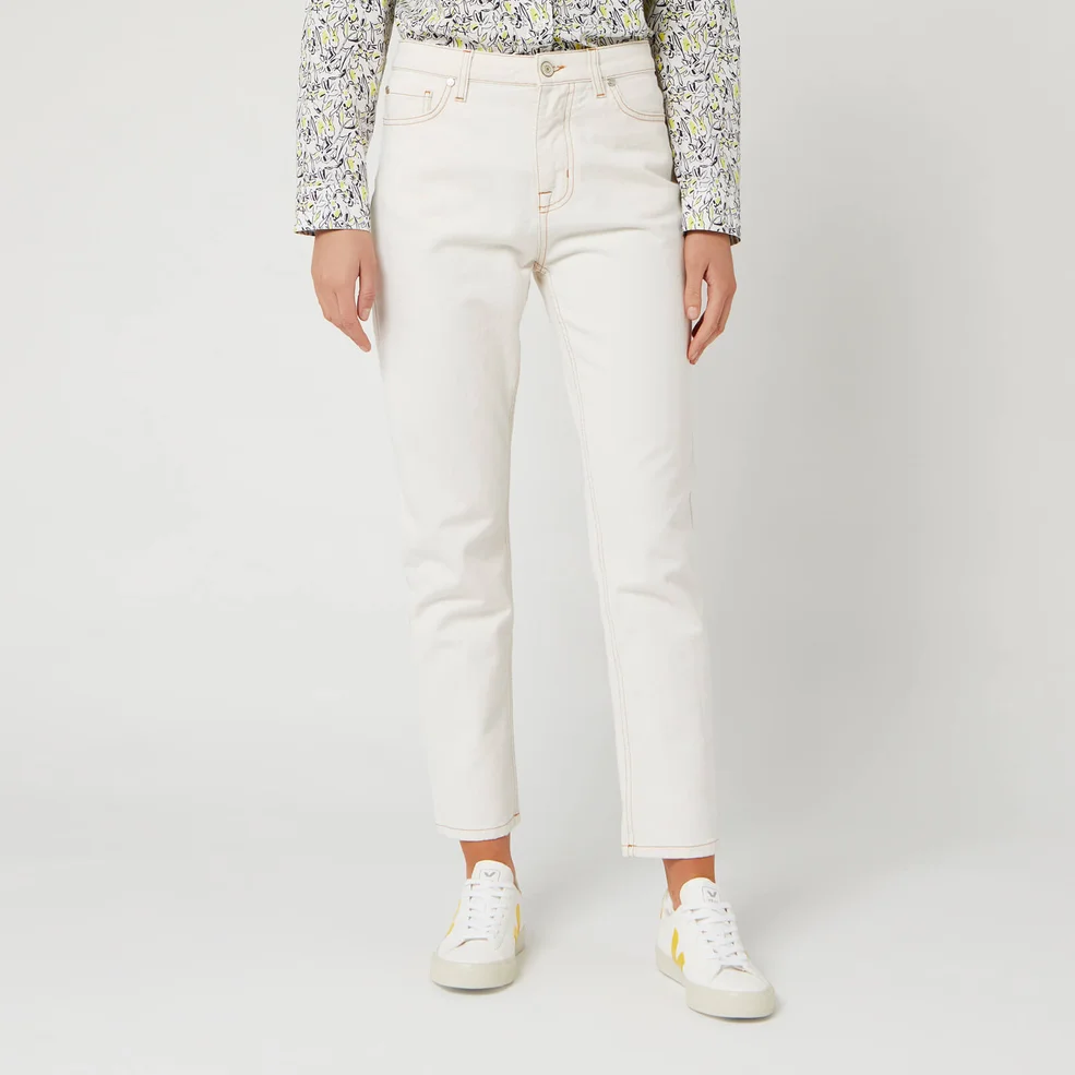 PS Paul Smith Women's Summer Jeans - White Image 1