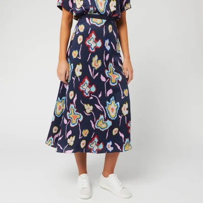 PS Paul Smith Women's Floral Print Skirt - Multi