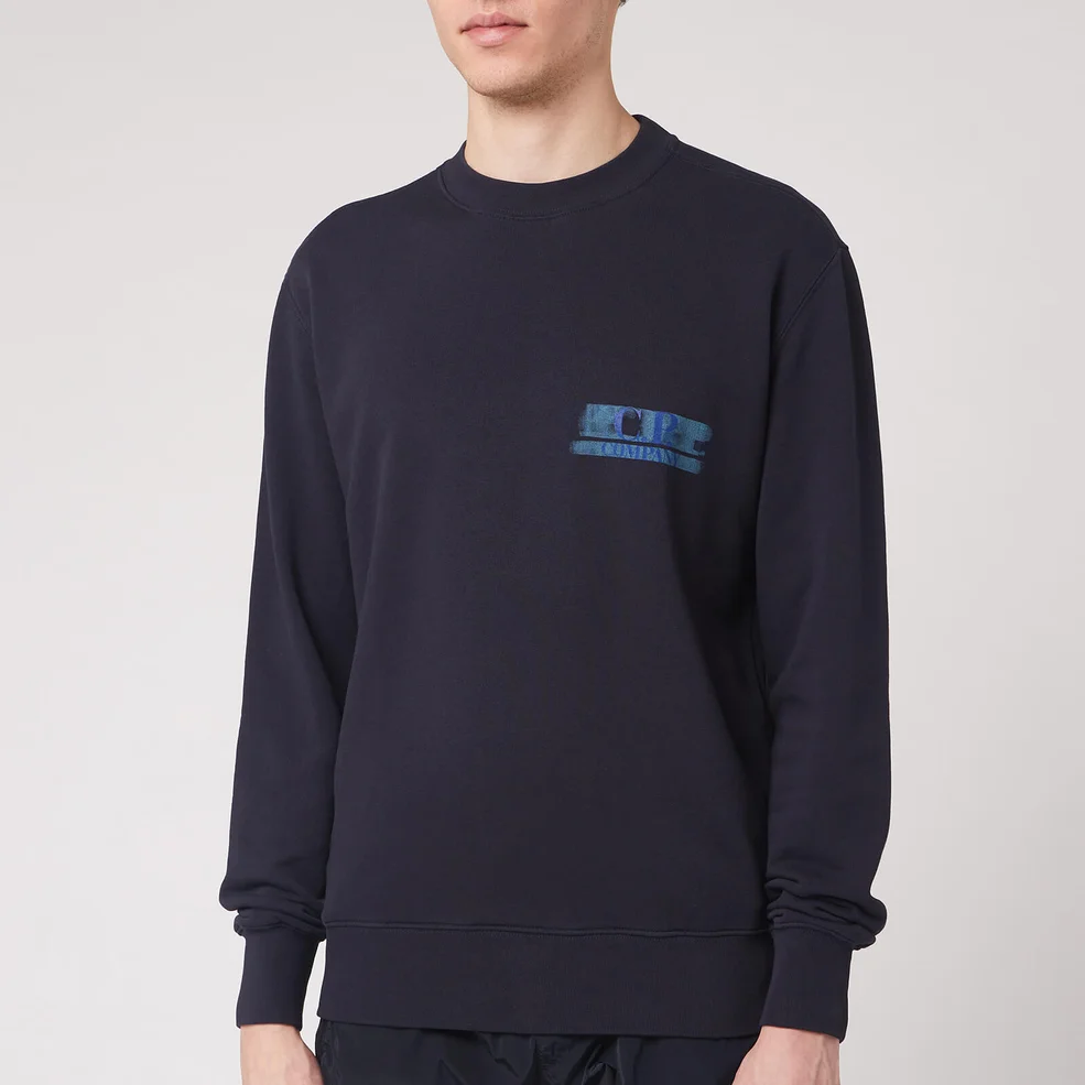 C.P. Company Men's Sweatshirt - Total Eclipse Image 1