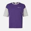 Champion Men's Colourblock Crew Neck T-Shirt - Purple - Image 1