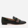 Bally Women's Jannie Flat Leather Loafers - Black - Image 1