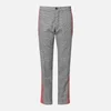 adidas X 424 Men's Wool Checked Trousers - Black/White/Red - Image 1