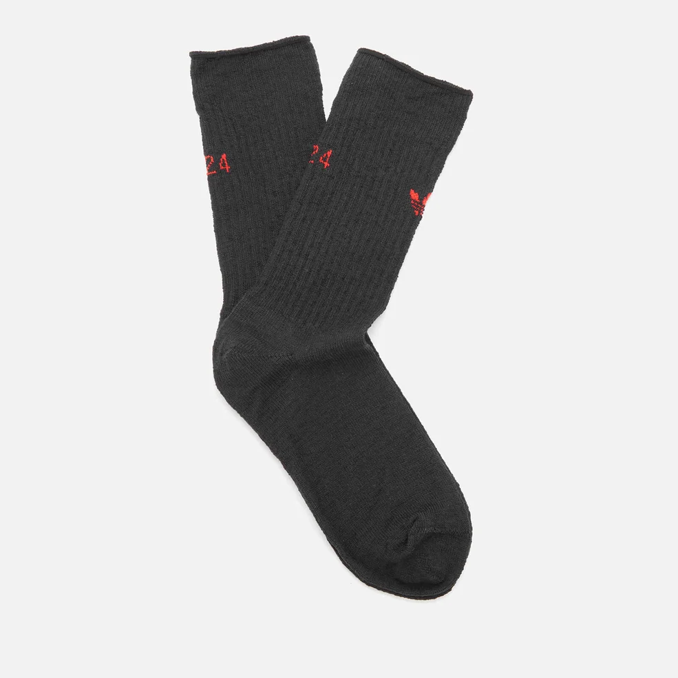 adidas X 424 Men's Heavy Socks - Black/Red Image 1
