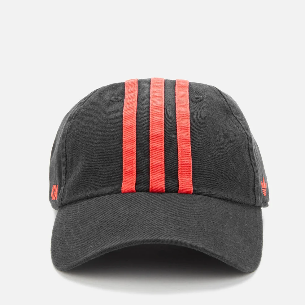 adidas X 424 Men's Overdye Cap - Black/Red Image 1