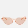 Chloé Women's Cat Eye Frame Acetate Sunglasses - Coral - Image 1