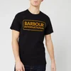 Barbour International Men's Essential Large Logo T-Shirt - Black - Image 1