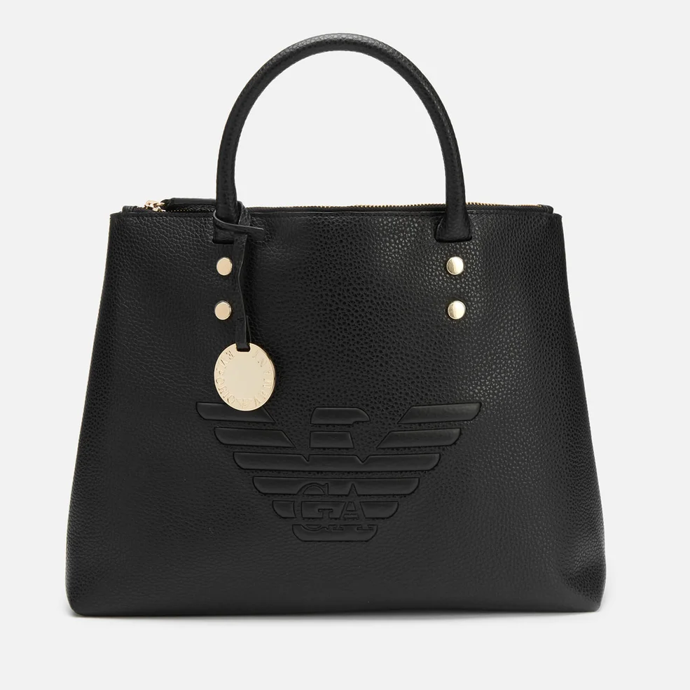 Emporio Armani Women's Roberta Shopping Bag - Black Image 1