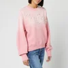 KENZO Women's Bubble Sweatshirt with Pearls Logo - Flamingo Pink - Image 1