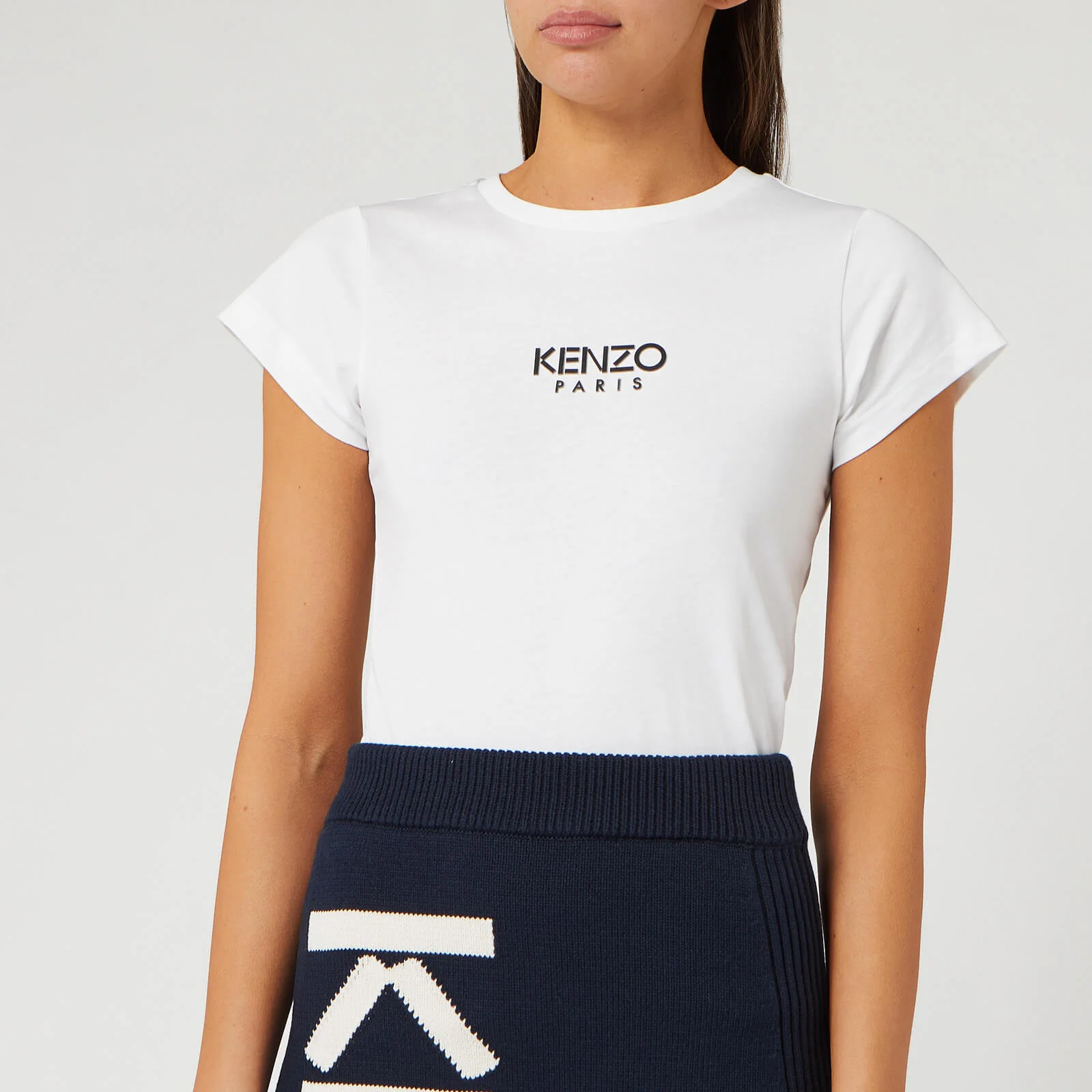 KENZO Women's Essential T-Shirt - White Image 1
