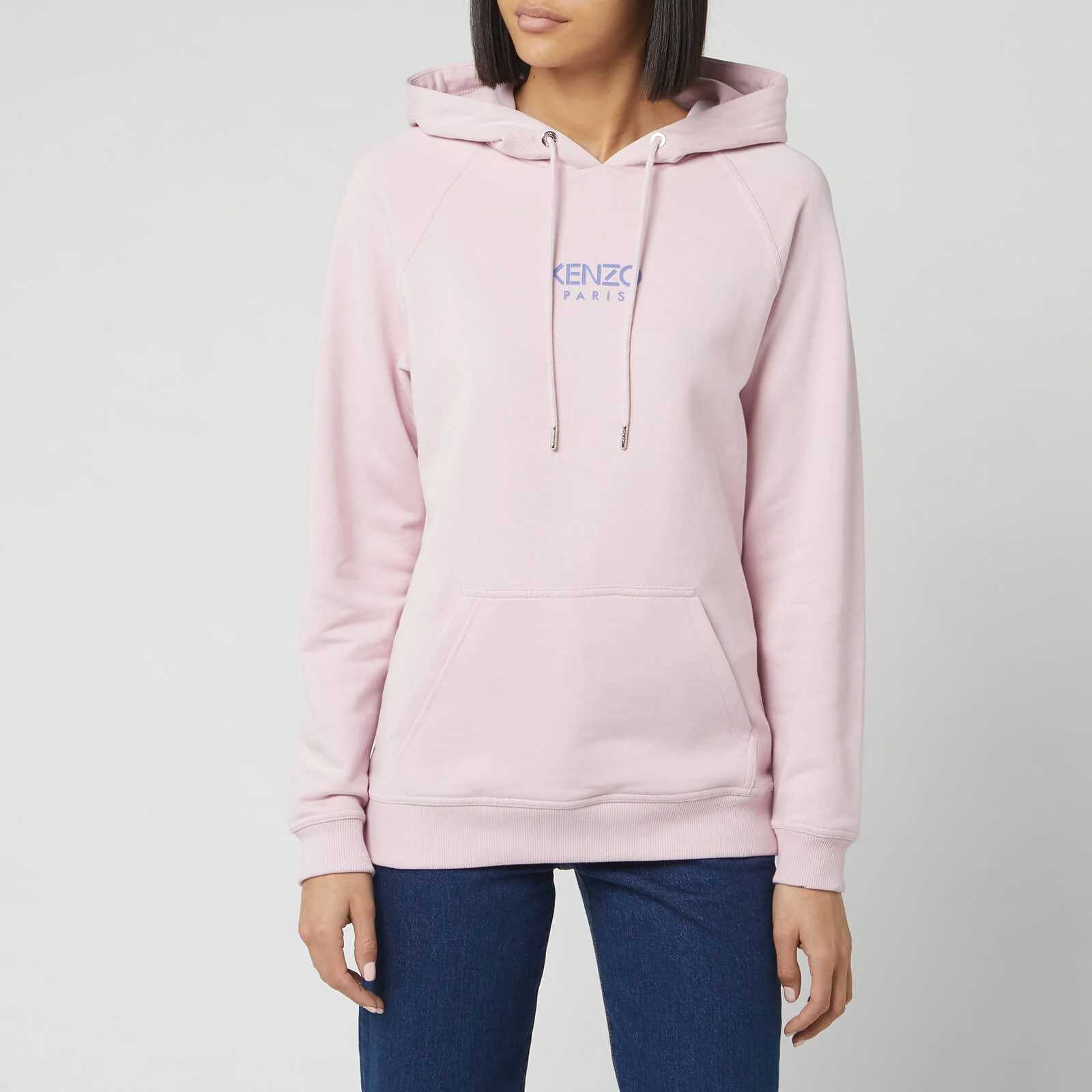 KENZO Women's Essential Classic Hoody - Faded Pink Image 1