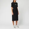 KENZO Women's Belted T-Shirt Dress - Black - Image 1