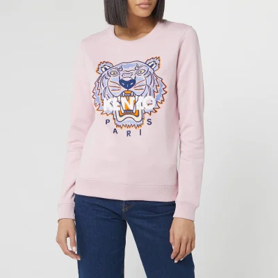 KENZO Women's Classic Tiger Slim Sweatshirt - Faded Pink