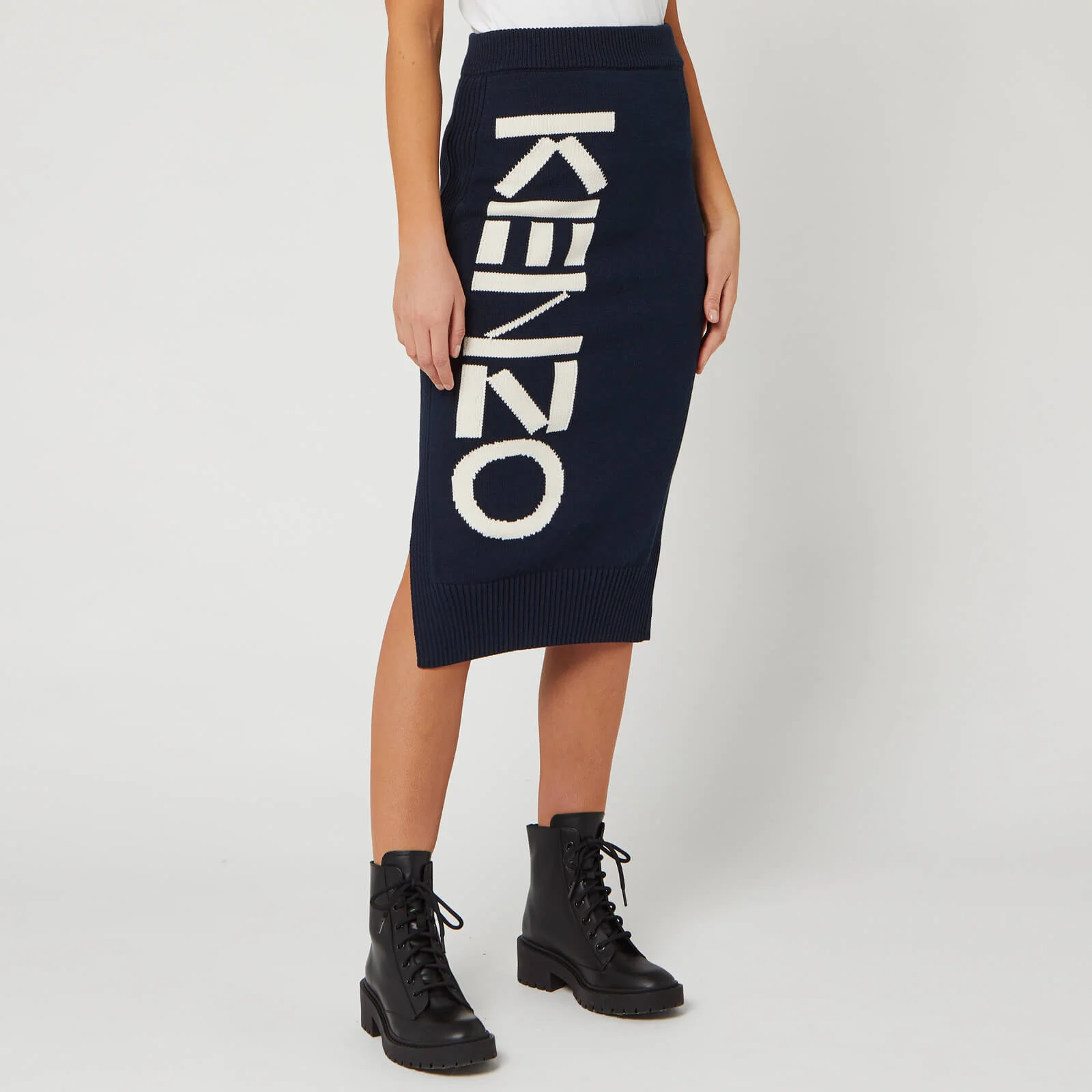 KENZO Women's Kenzo Sport Tube Skirt - Midnight Blue Image 1