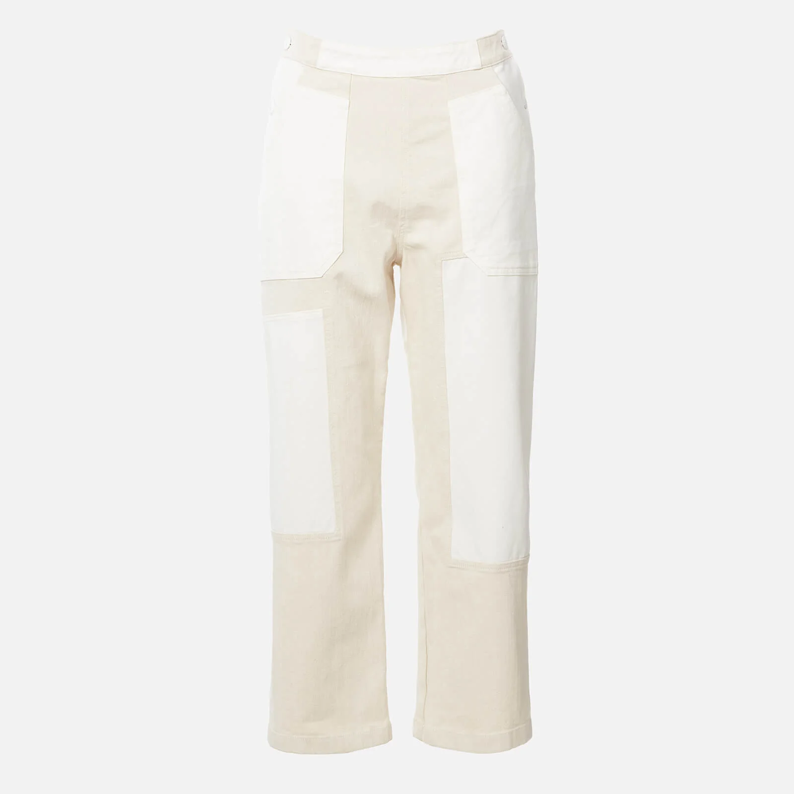 See By Chloé Women's Patch Trousers - Multicolour White Image 1