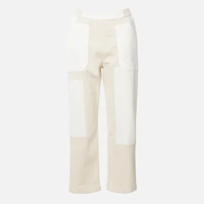 See By Chloé Women's Patch Trousers - Multicolour White
