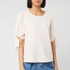 See By Chloé Women's Tie Sleeve Blouse - Pink Sand - Image 1