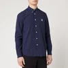 KENZO Men's Tiger Crest Casual Fit Shirt - Midnight Blue - Image 1