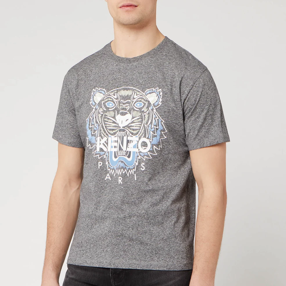 KENZO Men's Classic Tiger T-Shirt - Anthracite Image 1