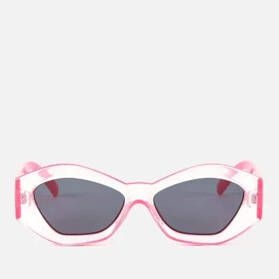 Le Specs Women's The Ginchiest Sunglasses - Hot Pink