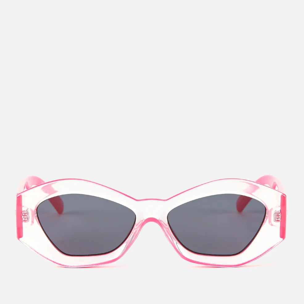 Le Specs Women's The Ginchiest Sunglasses - Hot Pink Image 1