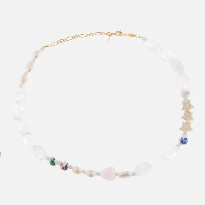 Anni Lu Women's Heloise Pearl Necklace - Cream Pearl