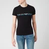 Emporio Armani Men's Megalogo T-Shirt - Black - Image 1