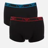 Emporio Armani Men's 3 Pack Trunk Boxer Shorts - Black - Image 1