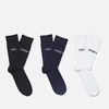 Emporio Armani Men's Short Socks - Multi - Image 1