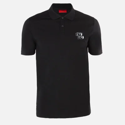 HUGO Men's Delion Polo Shirt - Black