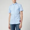 HUGO Men's Empson-W Short Sleeve Shirt - Light/Pastel Blue - Image 1