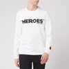 HUGO Men's Deroes Sweatshirt - White - Image 1