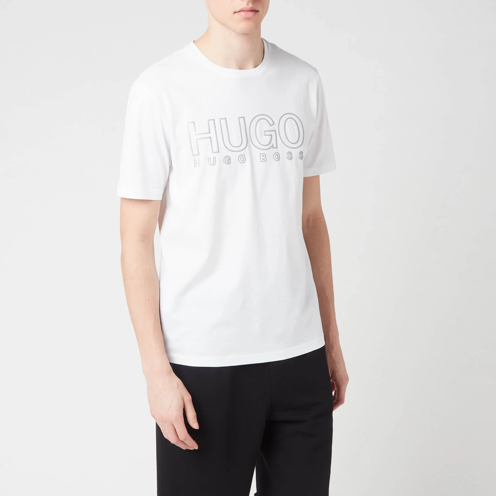 HUGO Men's Dolive-U202 T-Shirt - White Image 1