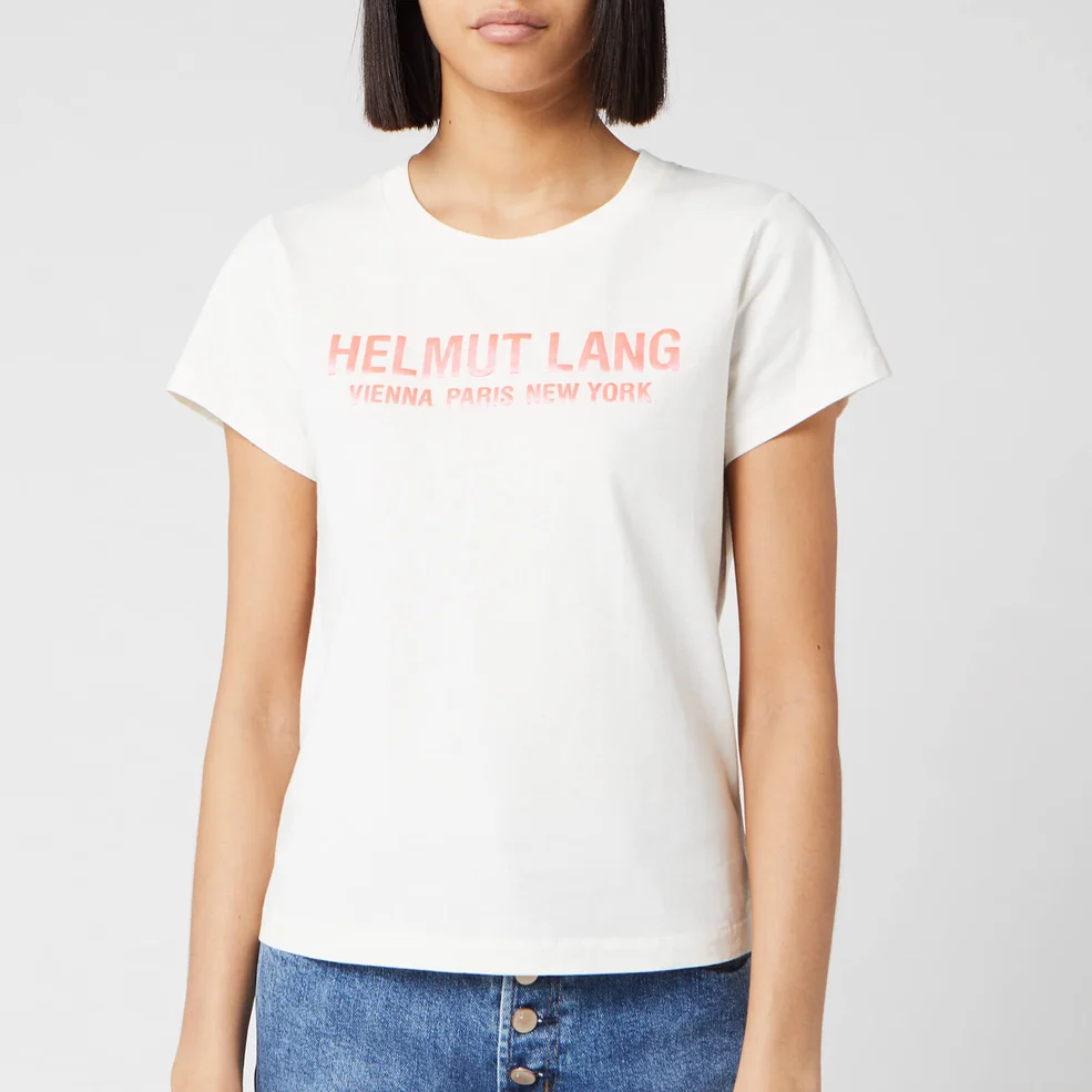 Helmut Lang Women's Baby T-Shirt - Calcium Image 1