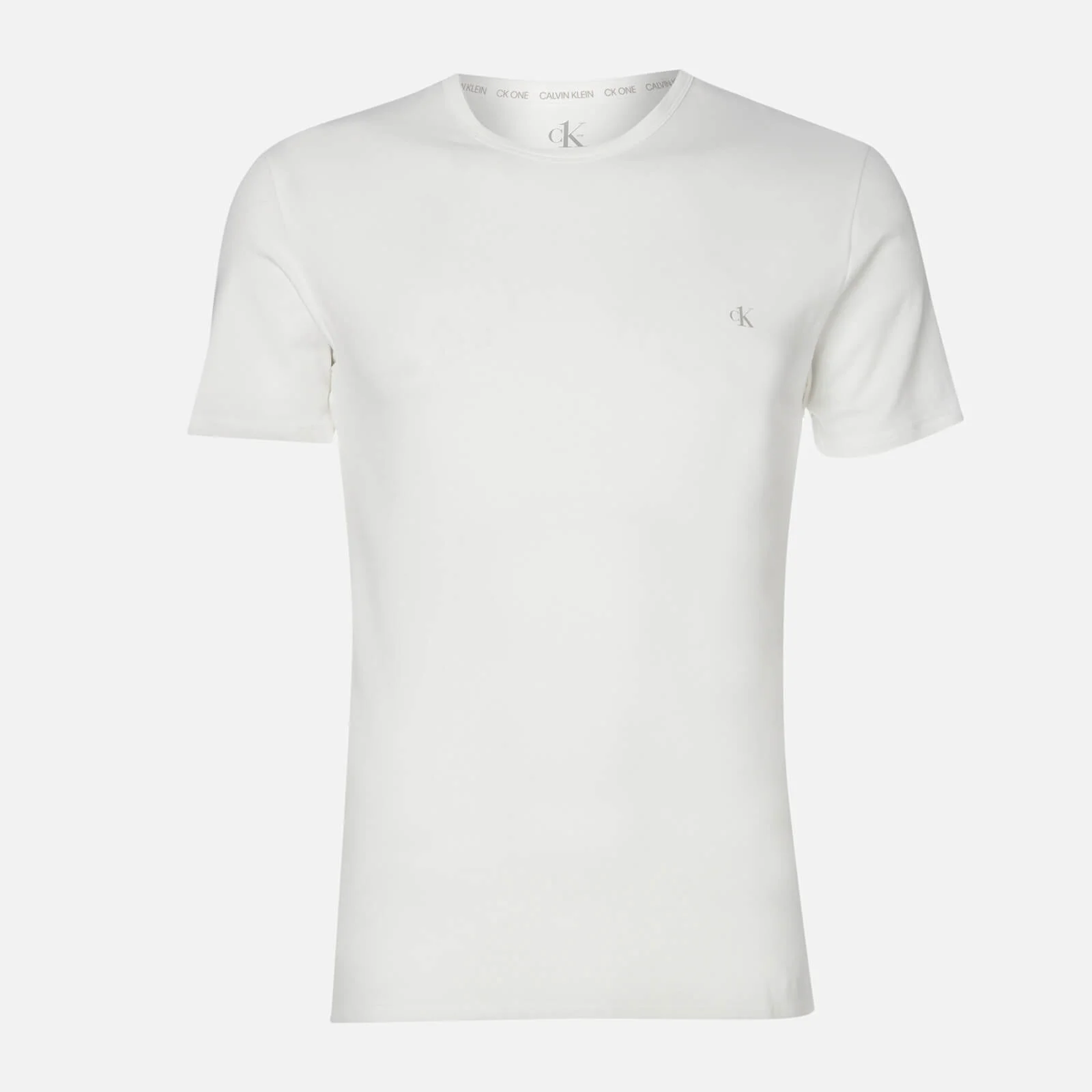 Calvin Klein Men's 2 Pack Crewneck T-Shirts - White/Black Image 1