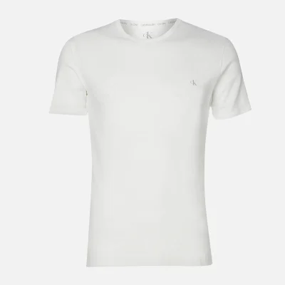 Calvin Klein Men's 2 Pack Crewneck T-Shirts - White/Black