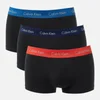 Calvin Klein Men's 3 Pack Low Rise Trunks - Minnow/Horoscope/Inferno - Image 1