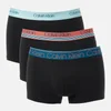 Calvin Klein Men's 3 Pack Trunks - Vermount Slate/Soft Flair - Image 1