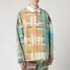 Wooyoungmi Men's Tie Dye Rugby Shirt - Camel - Image 1