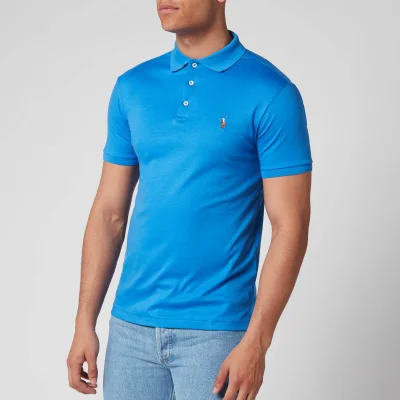 Polo Ralph Lauren Men's Pima Cotton Slim Fit Polo Shirt - Colby Blue