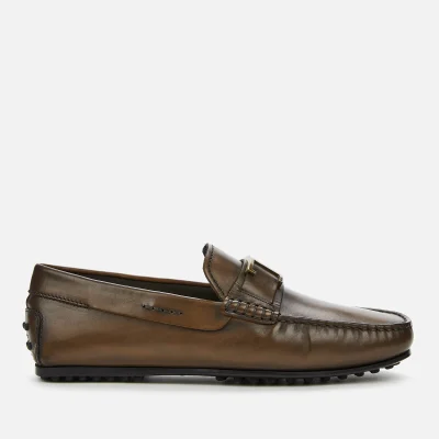 Tod's Men's T Leather Loafers - Cocoa