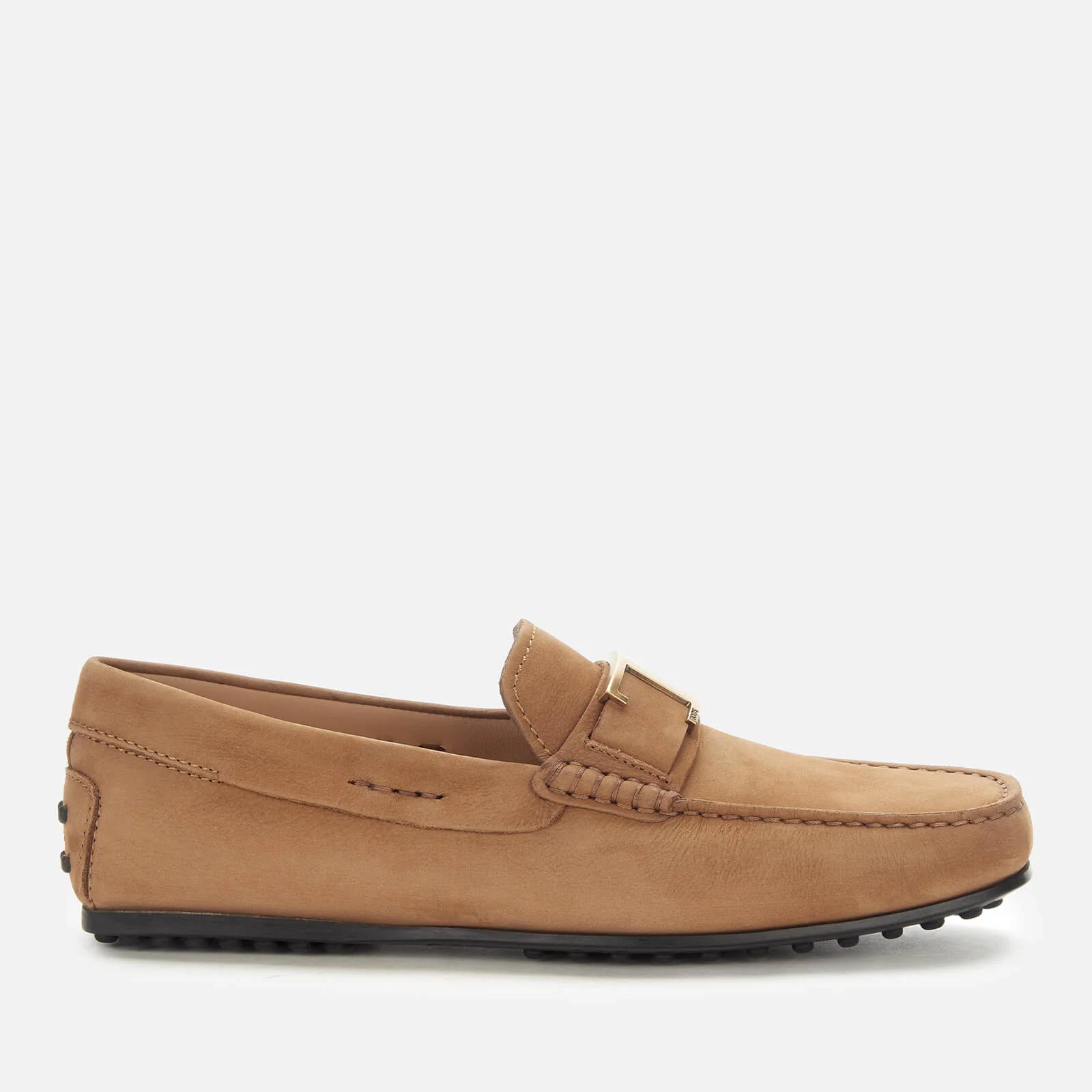 Tod's Men's T Leather Loafers - Camel Image 1