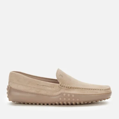 Tod's Men's Suede Slip-On Loafers - Natural