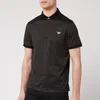 Emporio Armani Men's Dot Detail Polo Shirt - Black - Image 1