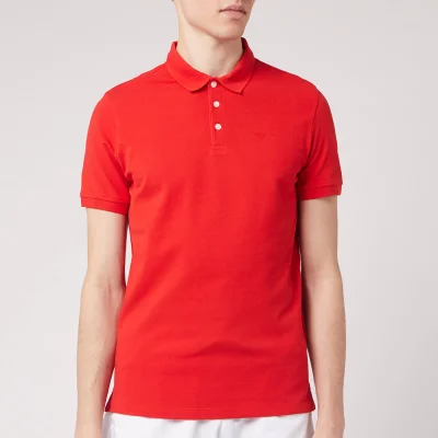 Emporio Armani Men's Basic Polo Shirt - Red