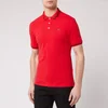Emporio Armani Men's Tipped Polo Shirt - Red - Image 1