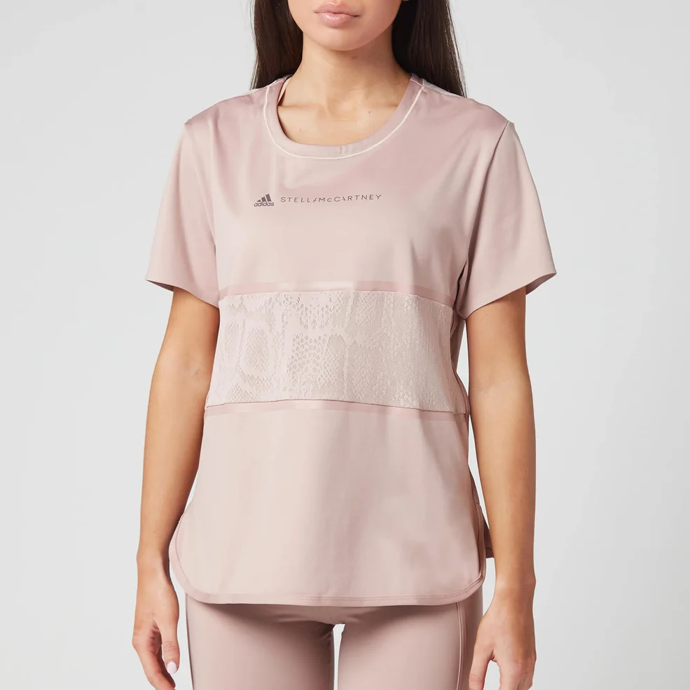 adidas by Stella McCartney Women's Loose T-Shirt - Ice Pink Image 1