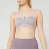 adidas by Stella McCartney Women's Mastectomy Bra - Charcoal/Pink - Image 1