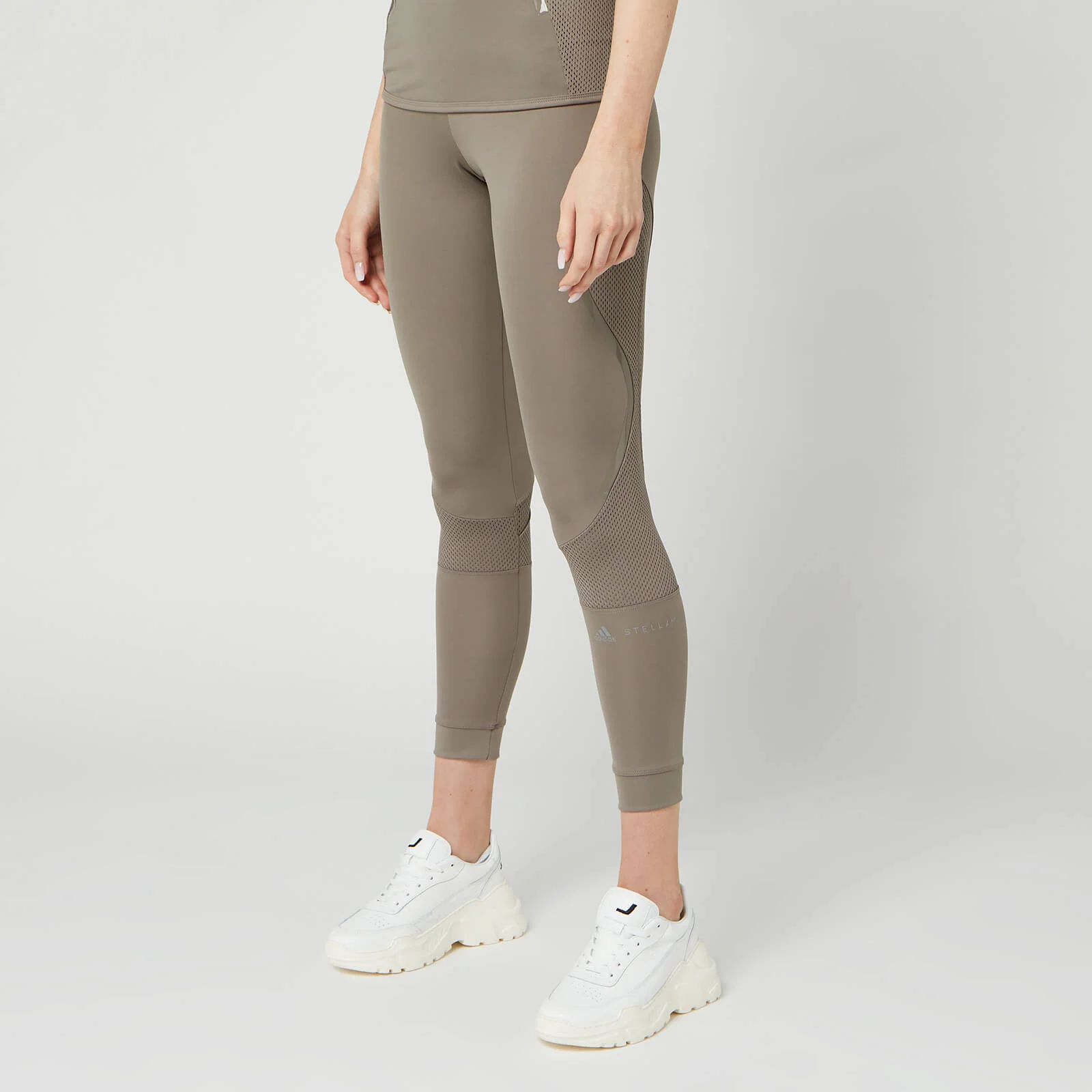 adidas by Stella McCartney Women's Essential Tights - Brown Image 1