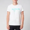 Balmain Men's Hologram Balmain T-Shirt - White - Image 1