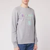 Balmain Men's Hologram Balmain Sweatshirt - Grey - Image 1
